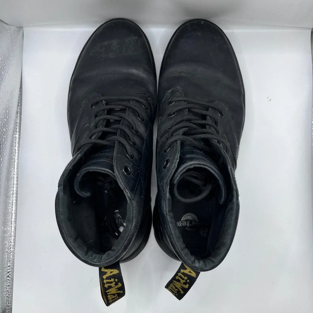 Dr. Martens Bonny Leather Black Chukka Utility Boots Mens 11 JY004‎ KM07Y